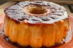 Pudim Flan de Licor Beirão