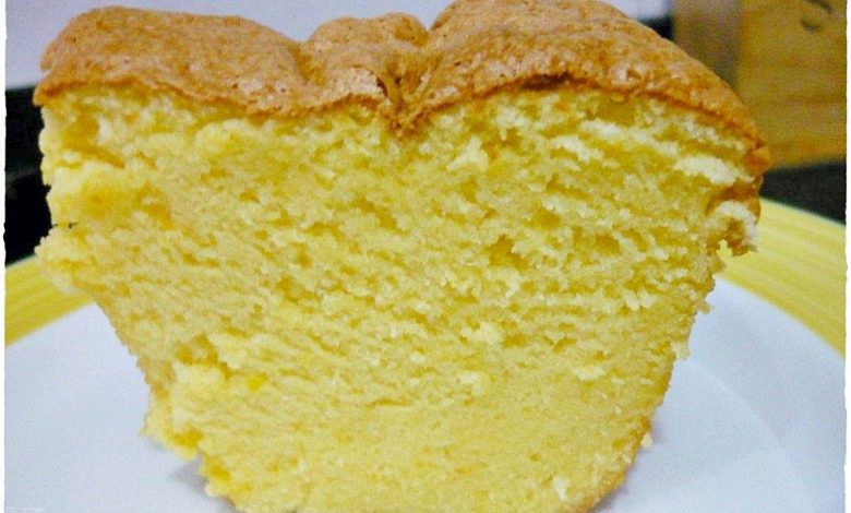 Bolo Chiffon de Laranja